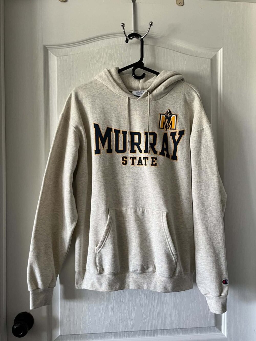 Champion Men's Murray State Hoodie size XL Beige